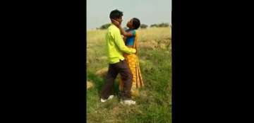 Dressed in yellow outfits -- similar to those worn by Salman Khan and Bhagyashree in the song, the couple dances to the song, while lip-syncing to it.