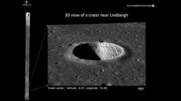 Chandrayaan-2's Terrain Mapping Camera captures 3D view of crater on Moon