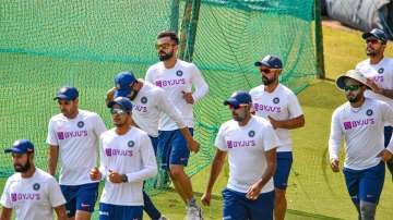 Mix and Match: Virat Kohli and Co take pink ball throwdowns in between red ball nets