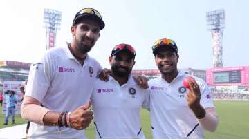 The trio of Umesh Yadav, Ishant Sharma and Mohammed Shami picked 59 wickets at home as against 38 wickets by the spinners.