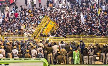 JNU Students protest in Delhi