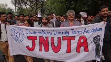 We don't feel secure, atmosphere not conducive for academic activities: JNUTA to HRD Ministry