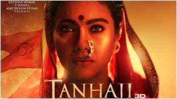 Tanhaji: Tanhaji: The Unsung Warrior (2020): The Unsung Warrior Poster: Ajay Devgn shares Kajol's im
