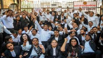 Lawyers continue to boycott work in Delhi district courts