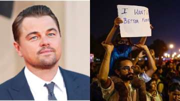 Leonardo DiCaprio delhi air pollution