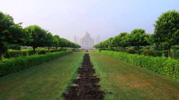 Taj Mahal view from Mehtab Bagh