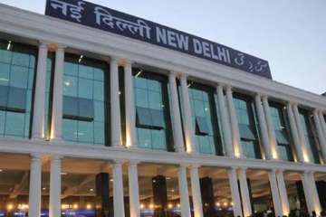 New Delhi metro station