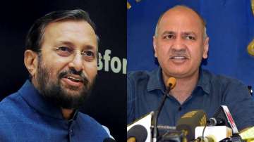 Prakash Javadekar postponed three meetings on pollution: Manish Sisodia