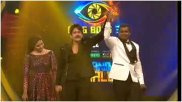 Rahul Sipligunj lifts Bigg Boss Telugu 3 trophy, wins Rs 50  Lakh cash prize (In Pics, Videos)