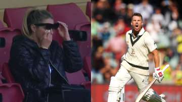 Australia vs Pakistan: Candice Warner in tears after David hits maiden triple ton