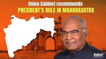 Union Cabinet recommends President's rule in Maharashtra