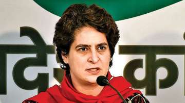 People in power trying to circumvent values of Constitution:Priyanka Gandhi 