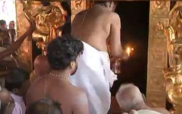 Sabarimala temple opens for 2-month long Mandala-Makaravilakku pilgrimage season