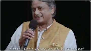 Grab your dictionaries as Shashi Tharoor takes up stand-up comedy