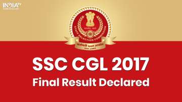 SSC CGL 2017 Exam Results full list of successful candidates