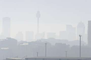 Sydney air pollution due to bushfires among worst in the world