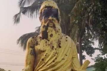 Thiruvalluvar statue vandalised