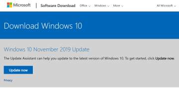 microsoft, windows, windows 10, november update, november 2019 update