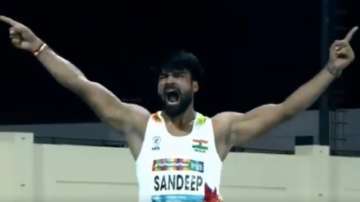 sandeep chaudhary, sumit, world para athletics championships, world para ch'ships, f64