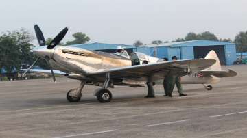 World War-II aircraft 'Silver Spitfire' lands in Nagpur