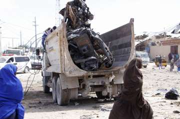 Truck bomb in Somalia’s capital kills at least 73 people