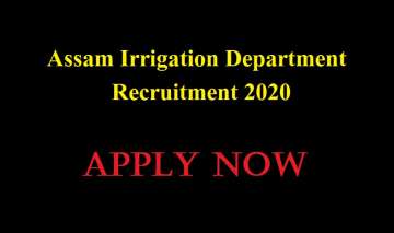 Assam Irrigation Department invites applications on 643 Posts, Apply Now