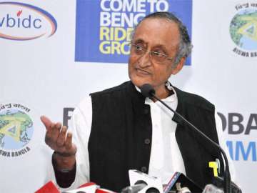 A file photo of West Bengal finance minister Amit Mitra