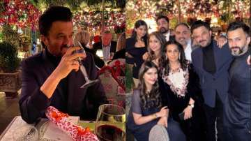 Anil Kapoor's midnight birthday celebration photos with Sonam, Rhea and Anand Ahuja are unmissable