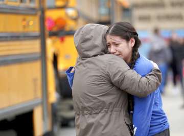 Student, officer injured in high school shooting in Wisconsin