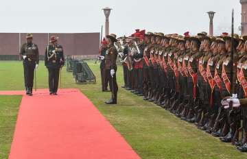 Army Chief General Bipin Rawat receives Guard of Honour
