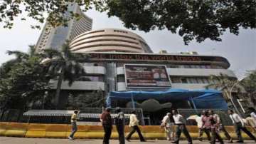 Sensex jumps over 150 pts; Nifty near 12,200