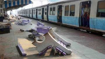 Railway employees hid in toilet to save lives from mob