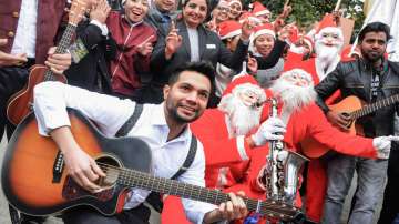 Santas, Christmas cake, carols at anti-CAA protests in Delhi (Representational Image)