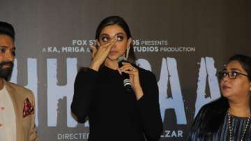 Deepika Padukone breaks down as she talks about Malti at Chhapaak trailer launch