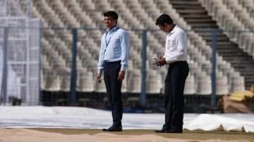 BCCI national selector Devang Gandhi (right)