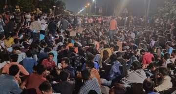 Gujarat students protest