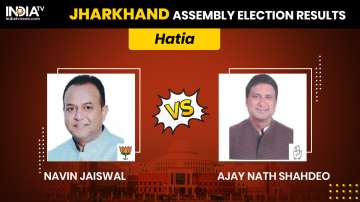 Hatia Constituency Result LIVE: BJP's Navin Jaiswal leading against Ajay Nath Shahdeo