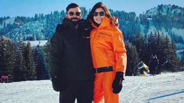 Virat Kohli with wife Anushka Sharma