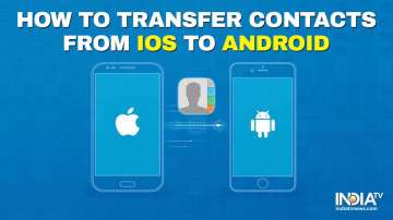 How to transfer contacts from iPhone to Android?