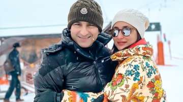 Kareena Kapoor, Saif Ali Khan enjoy holiday in Switzerland with son Taimur