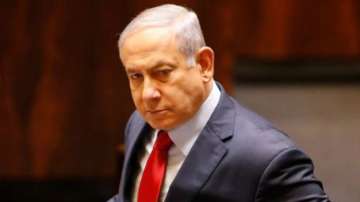 Gaza rocket forces Israeli PM Netanyahu off stage at election rally