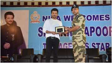 Anil Kapoor interacts with CISF trainees in Hyderabad, shares pictures