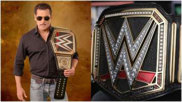 Dabangg 3 star Salman Khan aka Chulbul Pandey gets special custom made WWE belt