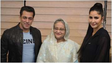 Salman Khan, Katrina Kaif meet Prime Minister of Bangladesh Sheikh Hasina (In Pic)