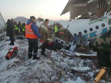 Bek Air plane crashes in Kazakhstan