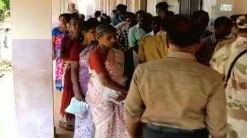 Repolling in one booth in Jharkhand's Sesai seat on Monday