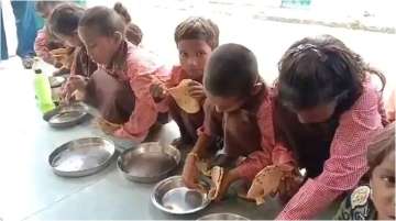 Clean chit to scribe booked after his video showed just 'namak-roti' served to students: UP Police
