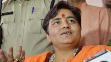 BJP MP Pragya Thakur demands FIR against Congress MLA over threat to burn her
