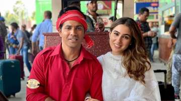 Varun Dhawan praises Coolie No. 1 co-star Sara Ali Khan: She is a thorough professional