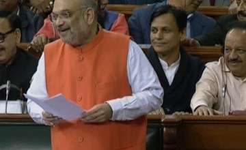 Amit Shah quips at Congress in Lok Sabha